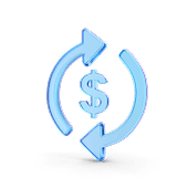 Ikona zwrotu kosztów podróży